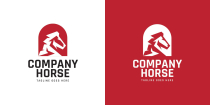 Horse Geometric Logo Design Screenshot 2