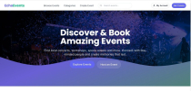 EchoEvents – Event Booking And Ticketing Websi Screenshot 1