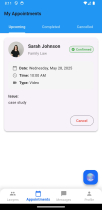 Lawyer advisor App Flutter UI  Screenshot 12