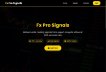 Forex And Crypto Signal Provider Website Script Screenshot 1