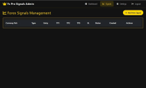 Forex And Crypto Signal Provider Website Script Screenshot 4