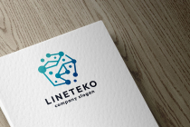 Line Technology System Logo Screenshot 2