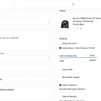 Cash on Delivery Extra Fee WooCommerce Plugin Screenshot 1