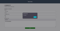 Simple HTML Message Form Screenshot 2