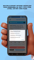 Smart Text Summarizer – Android App Java Screenshot 5