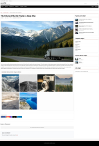AurixCMS - Blog PHP Script Screenshot 5